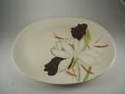 Red Wing China Platter 11 x 13 Lotus Pattern Vintage MCM Pottery Company