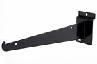10 inch Black Shelf Bracket for Slatwall - 10 PK