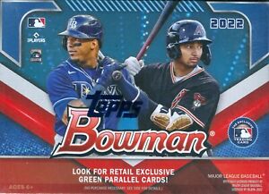 2022 Bowman Baseball Factory Sealed Blaster Box
