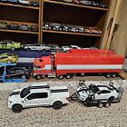 1/18 GT Spirit Ford-F-150 Shelby Truck & Mustang R-Spec with Trailer  Package