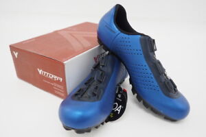 New! 2022 Vittoria Alise MTB Cycling Shoes Size EU 41 / US M 8 W 9.5 Blue/Black