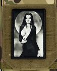 Addams Family Morticia Morale Patch / Military ARMY Tactical Hook & Loop 619