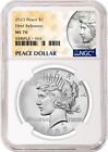 2023 P Uncirculated Peace Silver Dollar NGC MS70 First Releases FR w/OGP