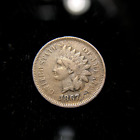 1867/67 Indian Head Cent F Tough Date One Penny 1c Rare