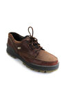 ECCO Mens Leather Lace-Up Round Toe Slip-On Hiking Sneakers Brown Size EUR45