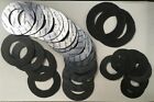 HIGH TEMP GRAPHITE FLEXIBLE PIPE FLANGE GASKETS - LOT of 27 