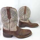 Ariat Qualifier Champ Western Cowboy Boots Size 10.5 D Brown Leather 10035901