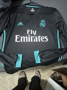 Real Madrid Authentic Costume Jersey Long Sleeve Sinaloa 7 On The Back