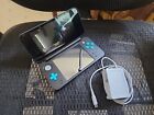 2DS XL Console - Black/Turquoise With Charger And Stylus