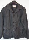 $535 | FILSON SHELTER CLOTH WAXED JACKET BLACK CHARCOAL L LARGE