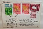 Bangladesh one cover with imperf 2 stamps & one 1971 stamp