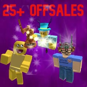 ROBLOX 25+ OFFSALES/LIMITEDS GUARANTEED 2006-2014 STACKED