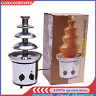 Chocolate Fountain Machine 4 Tier Stainless Luxury Cater Cheese Cascading Fondue