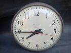 Simplex 804-010 13” Glass Wall Clock School Factory Office Industrial UNTESTED