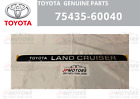 TOYOTA LAND CRUISER 80 Series Genuine Rear Hatch Emblem Nameplate 75435-60040