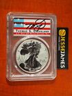 2021 S PROOF SILVER EAGLE PCGS PR70 DCAM FIRST DAY ISSUE CLEVELAND AMERICANA T2