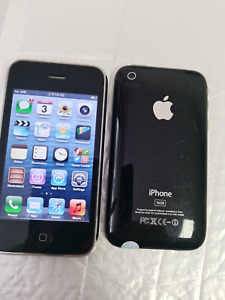full working Apple iPhone 3GS - 8GB - Black Unlocked A1303 (GSM) IOS6