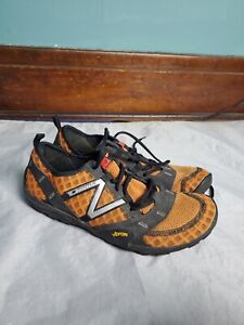 New Balance Mens Minimus Trail MT100B Orange Casual Shoes Sneakers Men's Size 10
