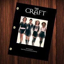 The Craft Movie Signed Movie Script Reprint Full Screenplay Script Horror Movie