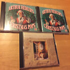 ARTHUR FIEDLER Fiedler's Christmas Pops 2 CD SET Time Life Music +BONUS Holidays