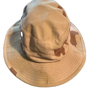 Military Desert Camouflage Boonie Hat S/M Cap BDU Hot Weather Sun Hat