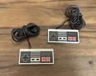 Nintendo NES Controller Lot Of 2-Original Authentic OEM-NES-004-Tested Working