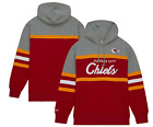 Kansas City Chiefs Mitchell & Ness Head Coach Pullover Hoodie - Red/Gray