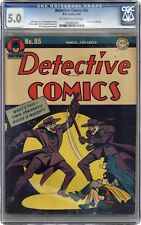 Detective Comics #85 CGC 5.0 1944 1205414001