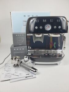 Smeg 50's Style Espresso Machine With Coffee Grinder