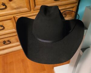 greeley hat works cowboy western hat 7 1/4 look at all pictures thx