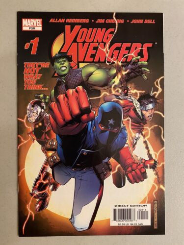 Young Avengers 1, VF/NM 9.0, Marvel 2005, 1st Kate Bishop, 1st Young Avengers