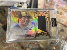 2022 Topps Dynasty Certified Auto Patch Christian Yelich 10/10 Brewers