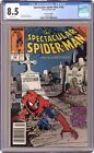 Spectacular Spider-Man Peter Parker #148N CGC 8.5 Newsstand 1989 4353215020