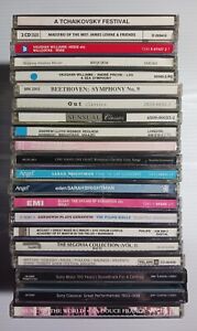 New ListingLot Of 20 Classical CD's Gershwin Mozart Previn Brightman Beethoven Tchaikovsky