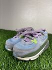 Nike Air Max 90 Toddler Size 8C Multicolor Athletic Shoes Sneakers DQ4018-400