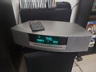 Bose Wave Radio Cd Player Silver With Remote