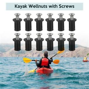 Track Well Nuts Kayak Screws Kayaking Accessories Motorcycle Windscreen Rivet