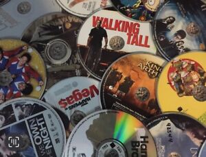 LOT of 25 Loose DVDs (Discs Only) Random Assorted Mystery Movies & Shows Bulk