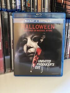 Halloween 6: The Curse of Michael Myers Blu-ray Unrated Producers Cut OOP