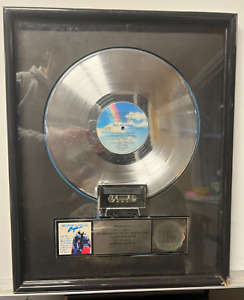 RIAA CERTIFIED SALES AWARD BEVERLY HILLS COP , OST . 1M copies SALES !!!DAMAGE!!