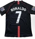 Cristiano Ronaldo MANCHESTER UNITED 2007 Black  Retro Jersey- Medium