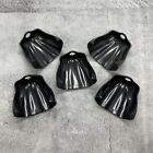 5pack Black Hard Cape Blocks  Accessories for Minifigures A70955