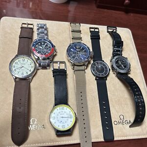 Lot of Vintage Estate Fresh Watches In Decent Shape! Sold as is! Cool!