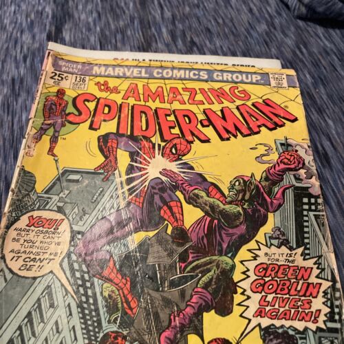 The Amazing Spider-Man #136 (Marvel Comics September 1974)