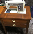 Sears Kenmore 158.14101 Sewing Machine & Cabinet Table vintage 158 14101