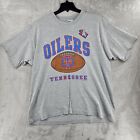 Vintage 1997 Tennessee Oilers Inaugural Season NFL Pro Player T-Shirt XXL 2XL