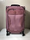 TravelPro WalkAbout 6 Softside Carry-on Expandable Spinner Used In Pink
