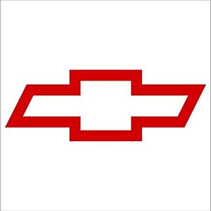 Chevy Bowtie Decal - (V1) Chevy Bowtie Sticker - Chevrolet Bowtie Decal Sticker