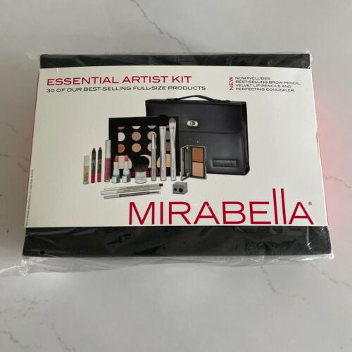 Mirabella Professional Essential Artist Kit for Makeup Artists Black NEW