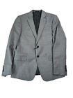 AX Armani Exchange Slim Fit Men's Grey Blue Plaid 40S Sport Coat